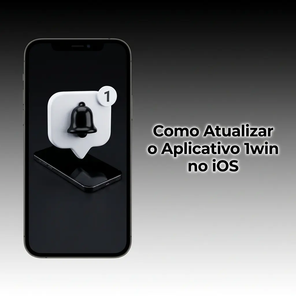 Guia para atualizar o aplicativo 1win no iOS com etapas de download, instalação e verificação do app