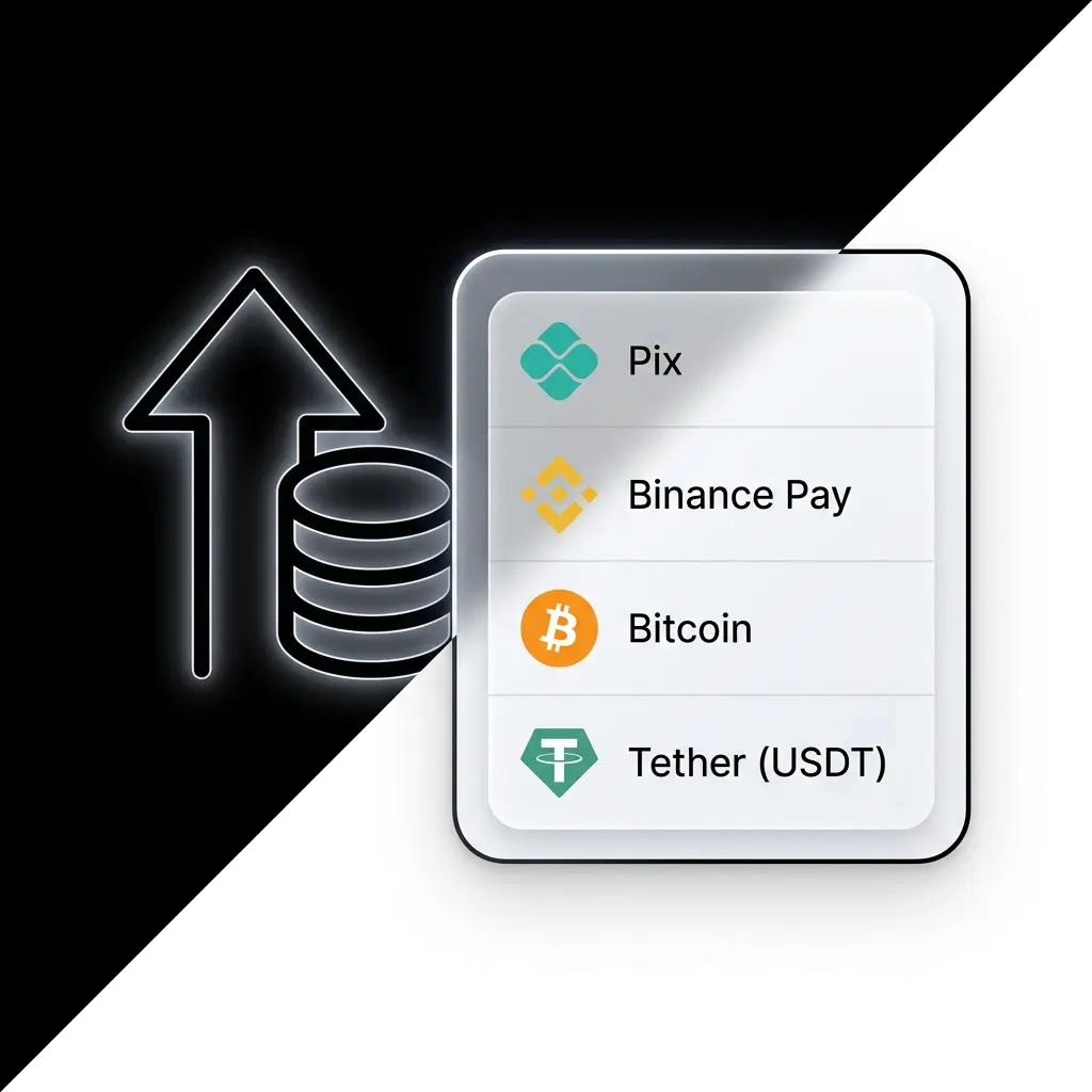 Métodos de depósito na 1win: Pix, Bitcoin, Ethereum e mais opções para usuários brasileiros